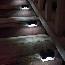 Pack 4 Lamparas Led foco solar para el piso