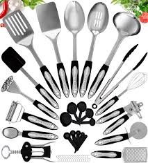 Utensilios de Cocina Acero Inoxidable 24